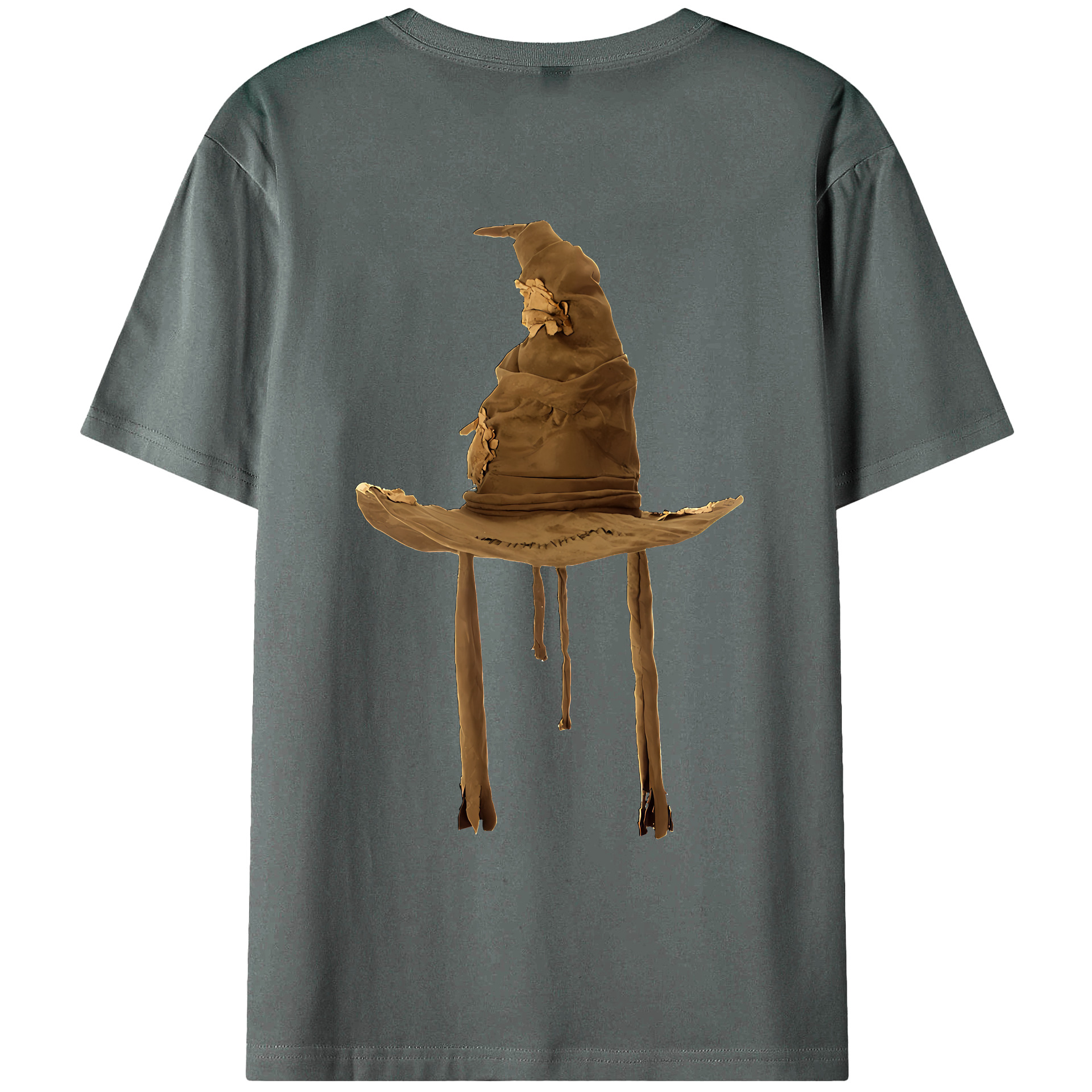 （画像用） Harry Potter ハリー・ポッターシリーズ 綿100％ メンズ半袖Tシャツ（バックプリント） 通気性